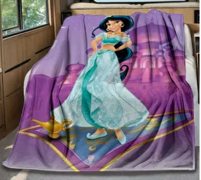 Princess Jasmine blanket