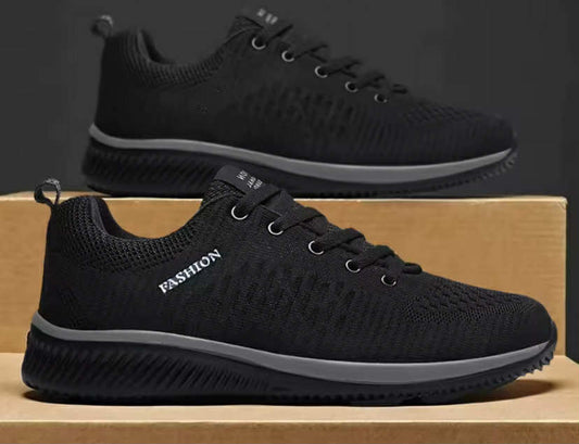 Men Running Walking Knit Shoe