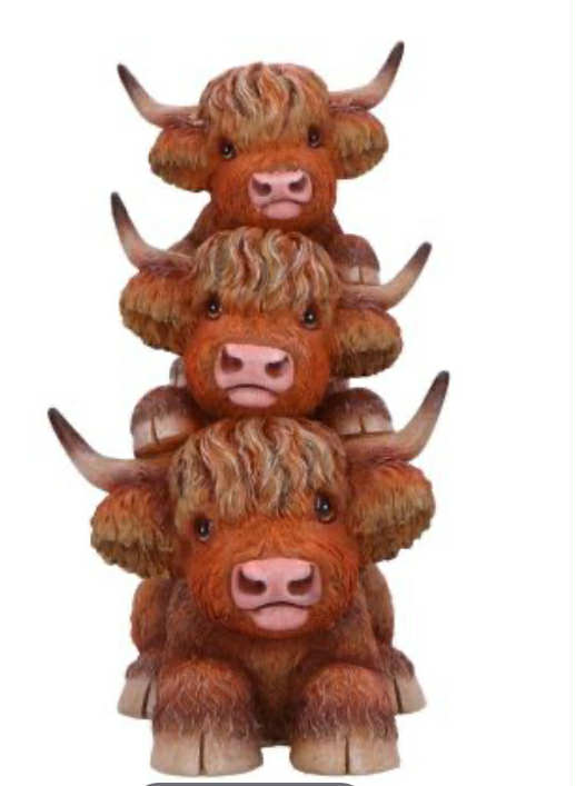 Highland Totem 17.5cm
Highland Cow Totem Figurine