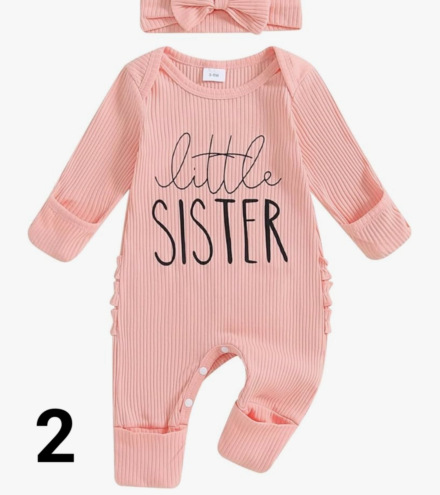 Baby Girl Romper + Headband Baby Grows Newborn Clothes Outfit One Piece Autumn Spring Jumpsuit Overall