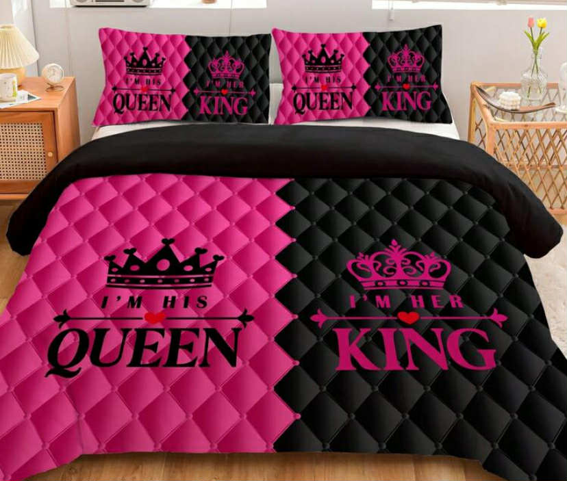 King & queen bedding