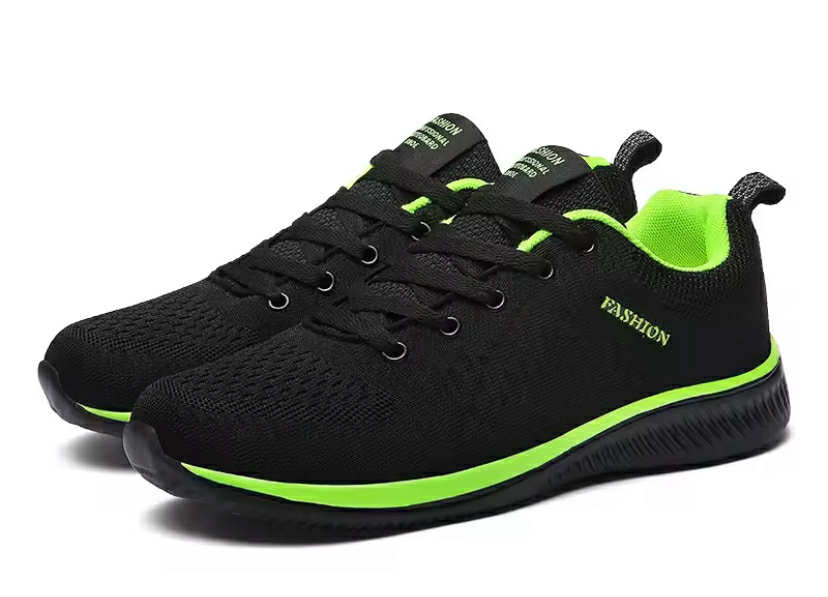 Men Running Walking Knit Shoe