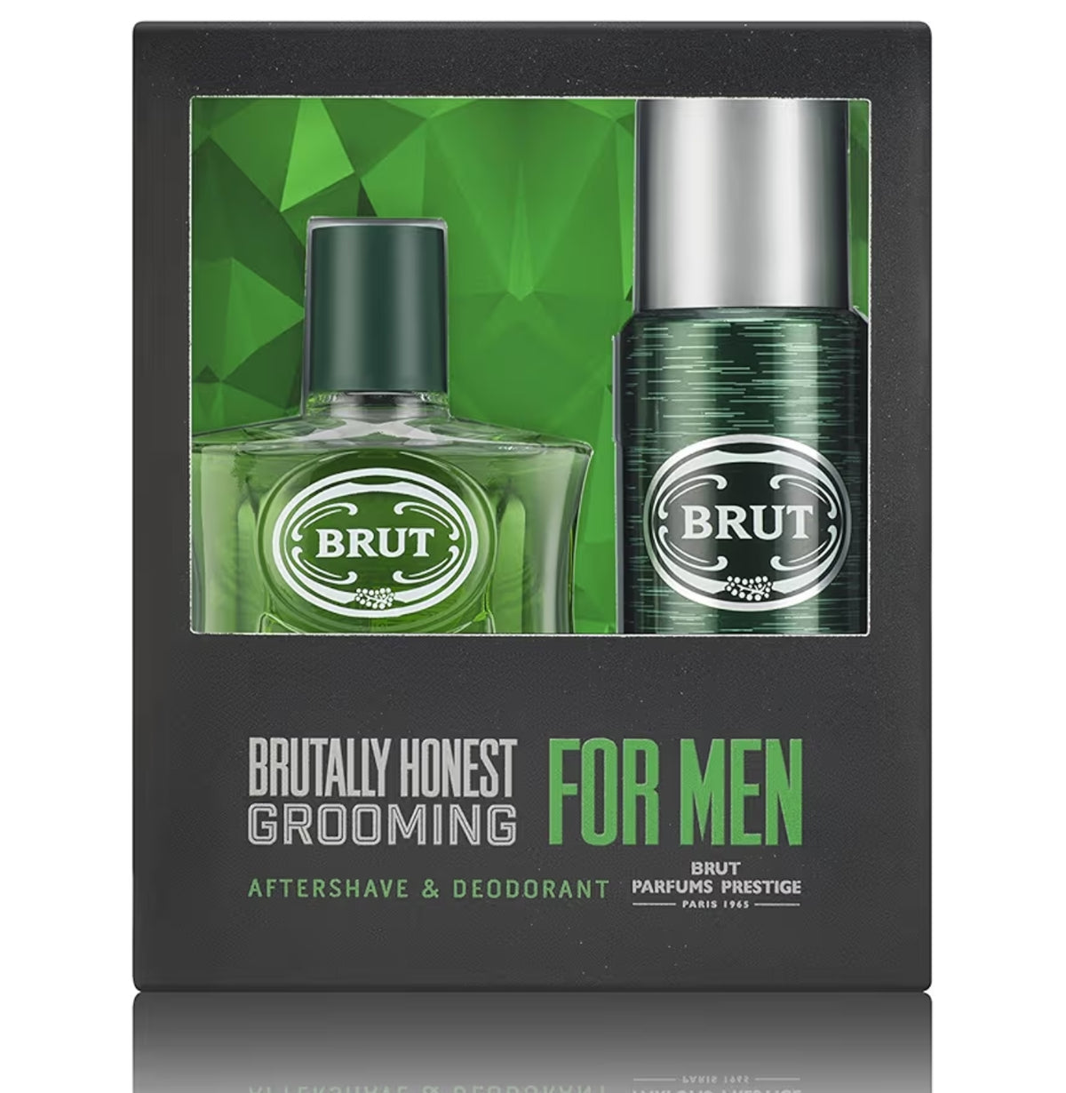 BRUT Deodorant 200ml & Original Aftershave 100ml Gift Set
