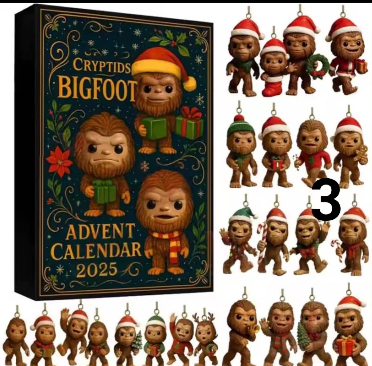 24 Days Ornament advent calendar Countdown