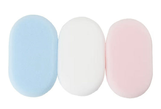 Caress Luxury Bath Accessories 3 Pack Bath Sponges