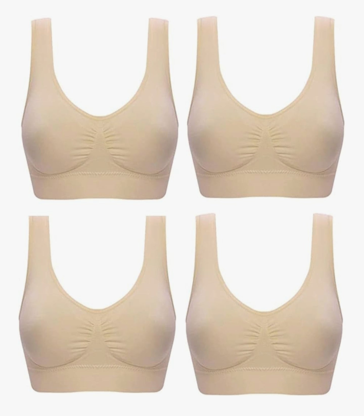 Sports bra pack of 4