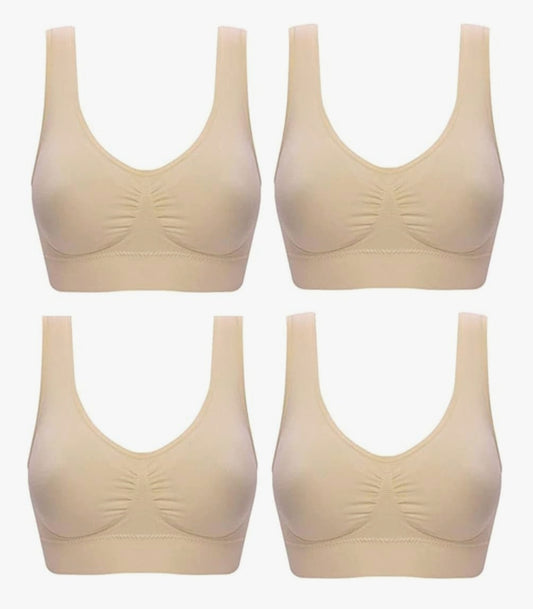 Sports bra pack of 4