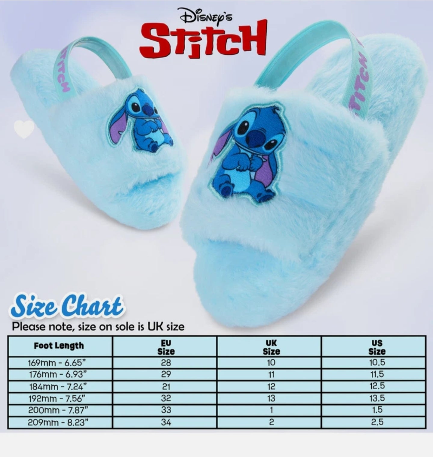 Girls Stitch Faux Platform Mules Slip-On Comfort Non-Slip Lounge Shoes