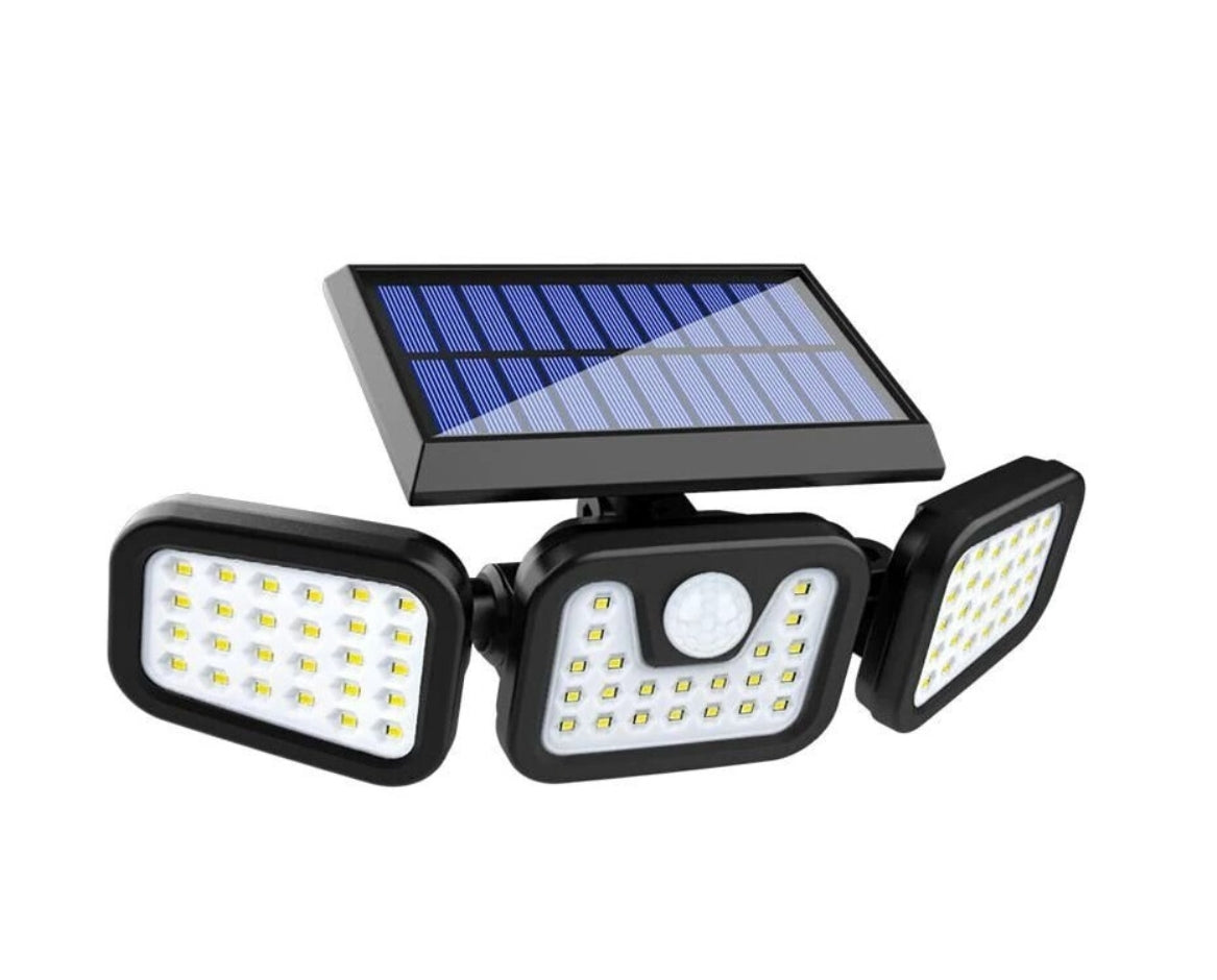 74 LED Solar Powered Outdoor Sensor Light