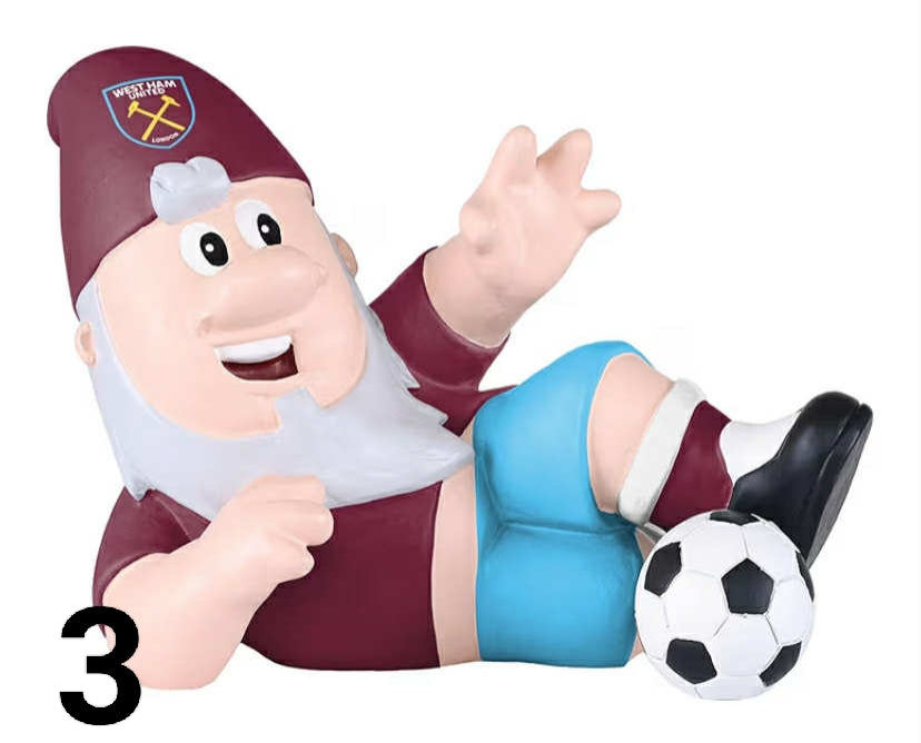 Everton FC Sliding Tackle Football Garden Gnome