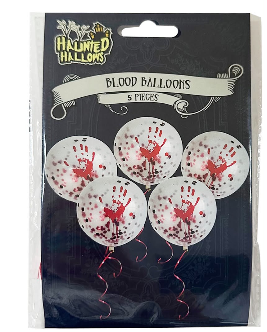 Pack of 10 
Blood Balloons