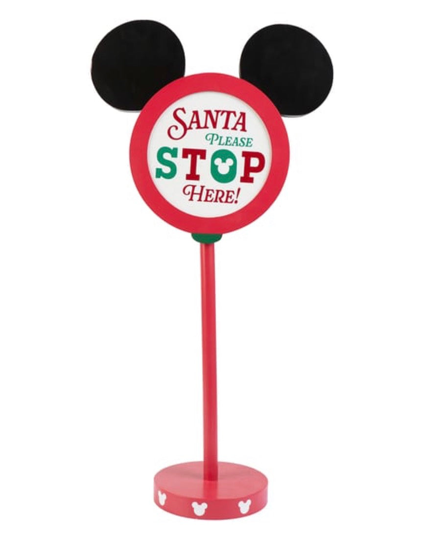 Disney Mickey & Friends Light Up Wooden Sign