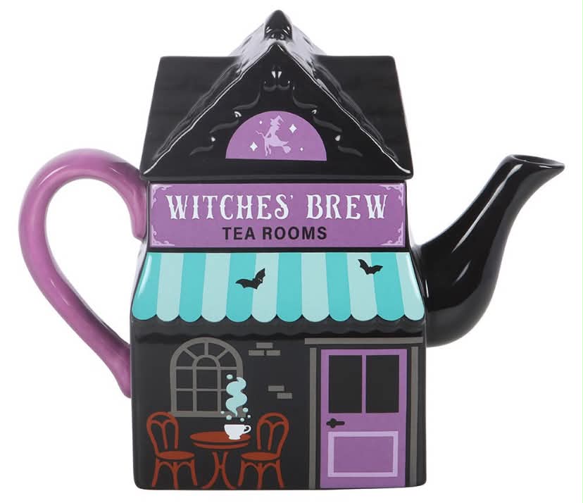 WITCHES' BREW TEA ROOM TEAPOT