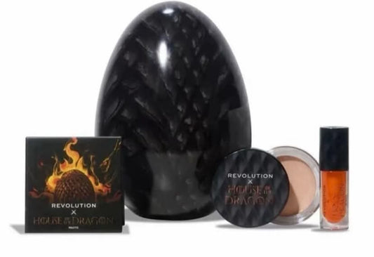 Makeup Revolution HOUSE OF THE DRAGON Glow Egg Gift Set Authentic Brand New
