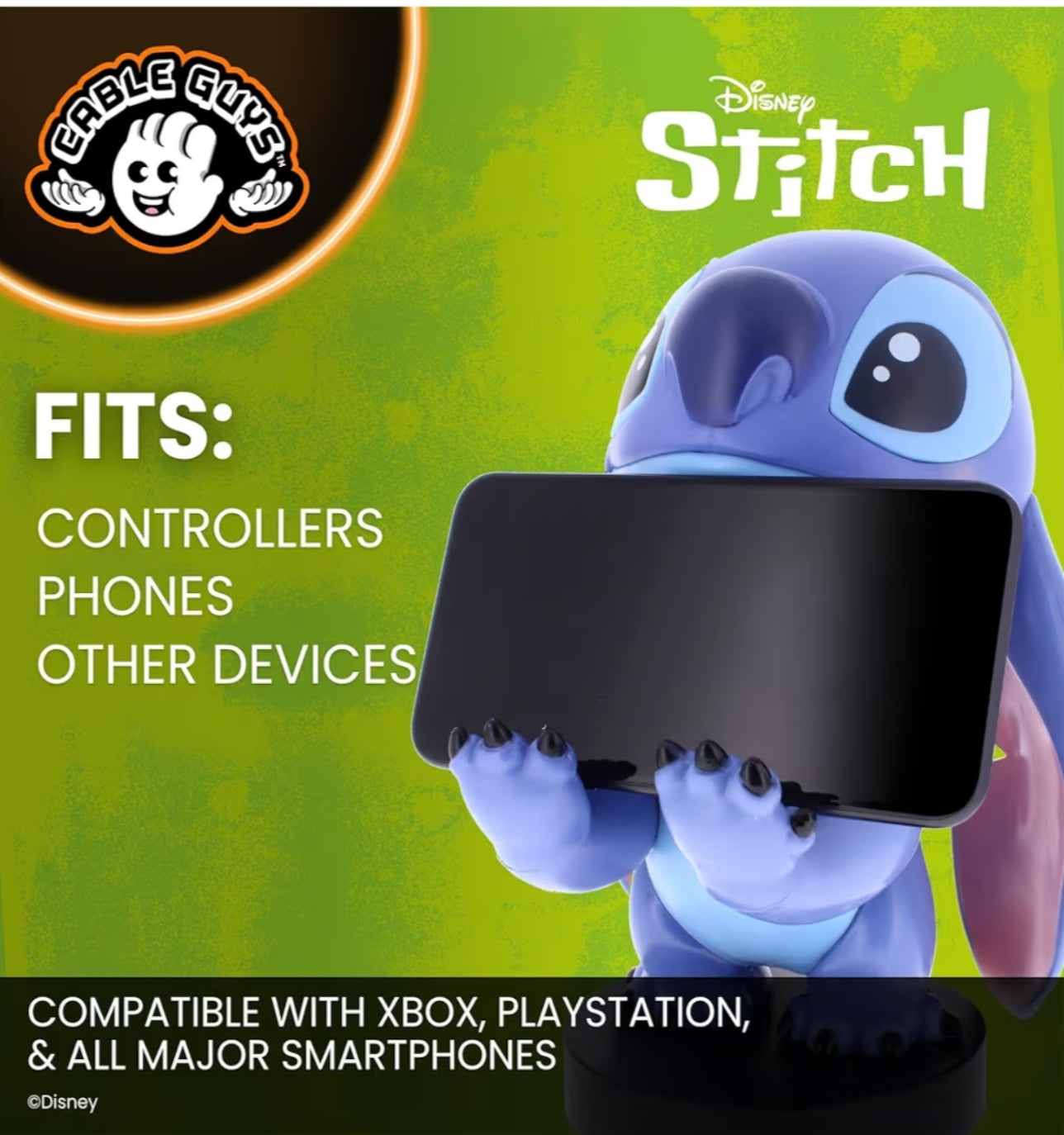 Cable Guys Stitch Controller Holder & Phone Stand -