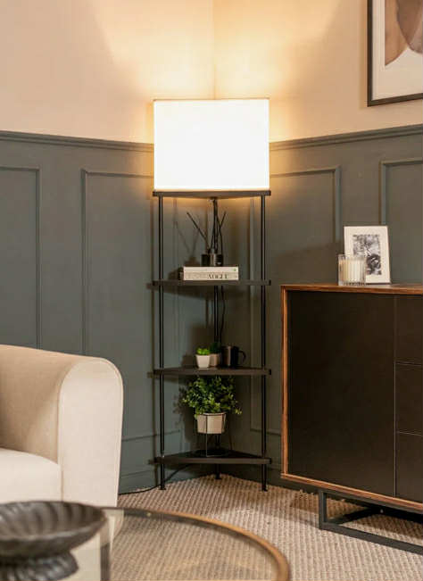 Noami 150cm Black Tripod Floor Lamp