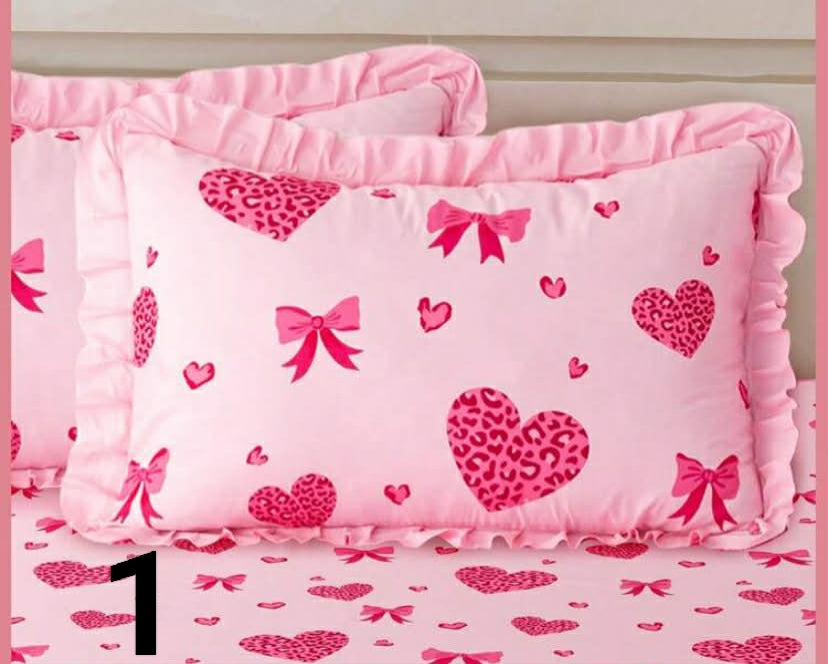 2 pcs Pattern Pillowcase Without Filler