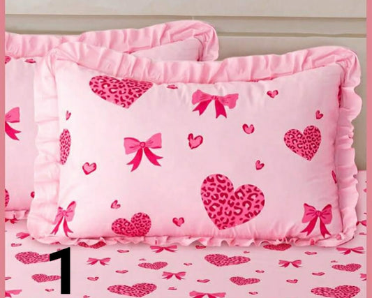 2 pcs Pattern Pillowcase Without Filler