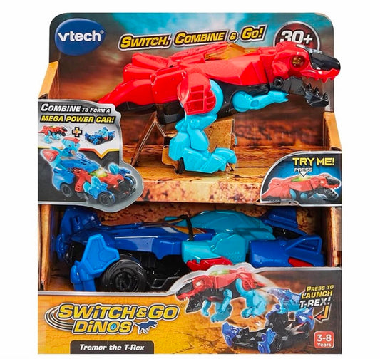 VTech Switch & Go Dinos Tremor The T-Rex Interactive Toy