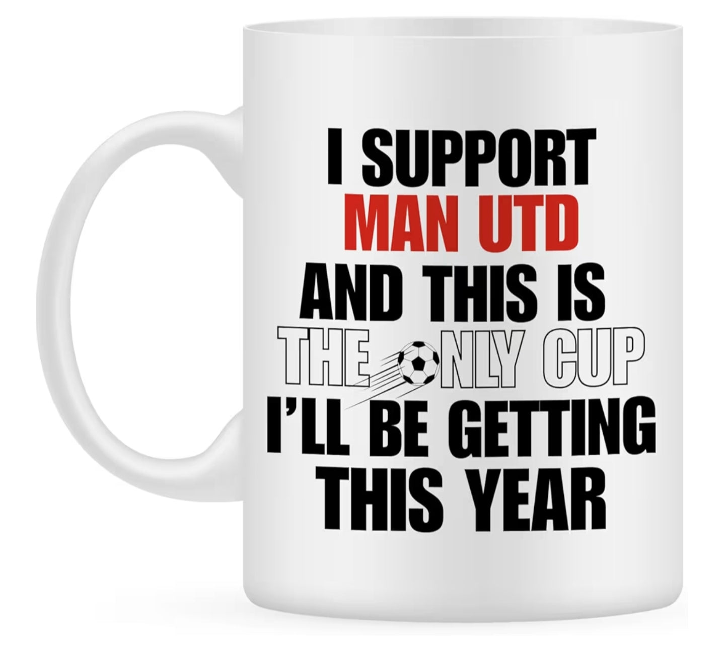 Man Utd or Arsenal Fans Mug - 11oz Ceramic Coffee Cup