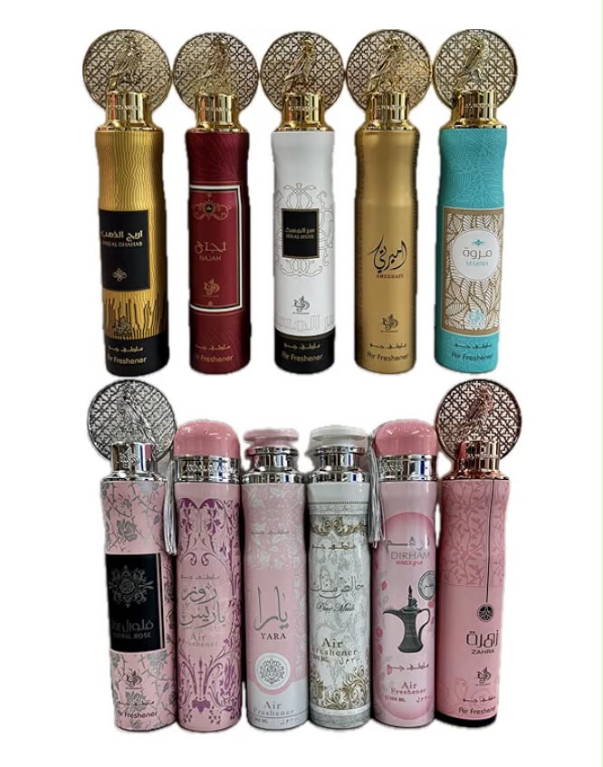 Arabian Air Freshener Bundle (3 x 300ml) Dubai, Luxury Scent, Long Lasting Fragrance 


There randomly sent