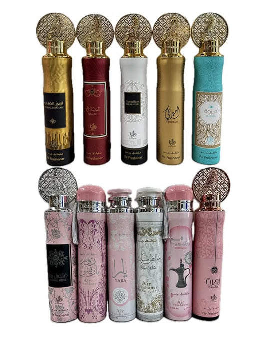 Arabian Air Freshener Bundle (3 x 300ml) Dubai, Luxury Scent, Long Lasting Fragrance 


There randomly sent