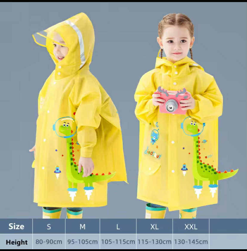 Kids waterproof coats