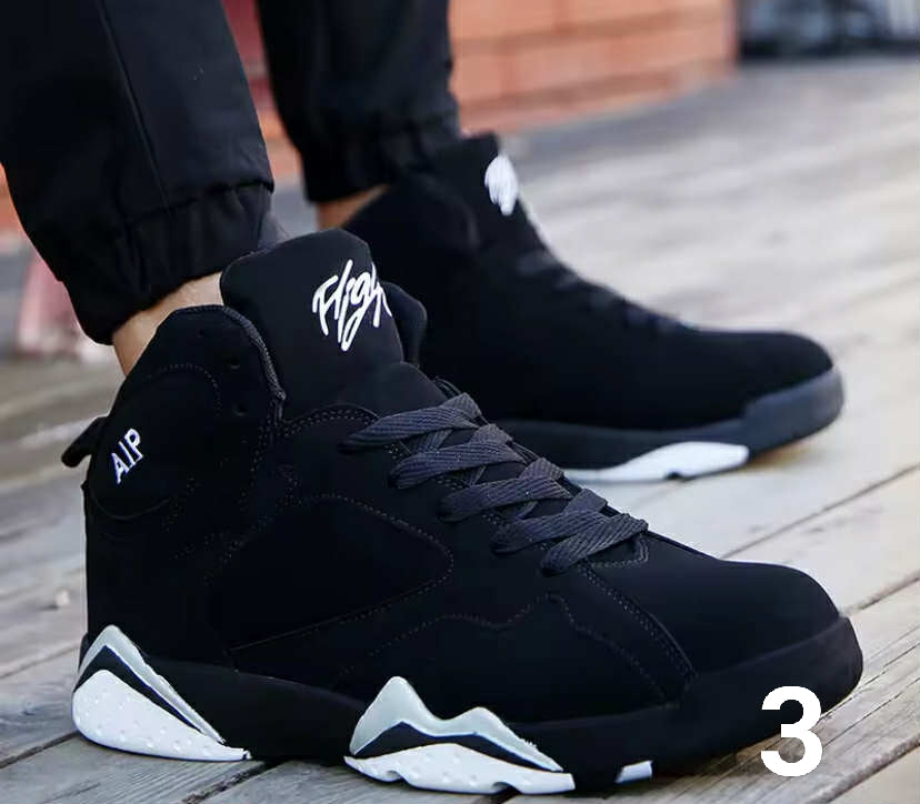 Men's Breathable High Top Basketball Shoes