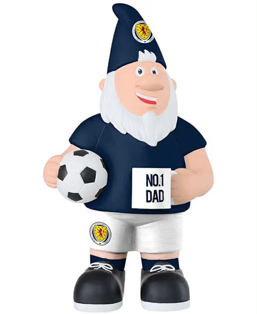 Premier League Scotland FC Number 1 Dad 25cm Garden Patio Ornament Gnome