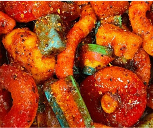 Mexican Savoury Gummy Delicious Chamoy Tajin Sweets - A Tangy and Spicy Delight!