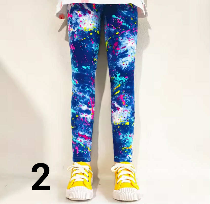 Girls' Leggings Fashion Cartoon Tight