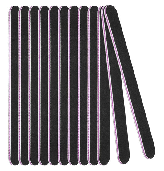 Nail Files Set,12PCS Professional Nail Files Double Sided Emery Board