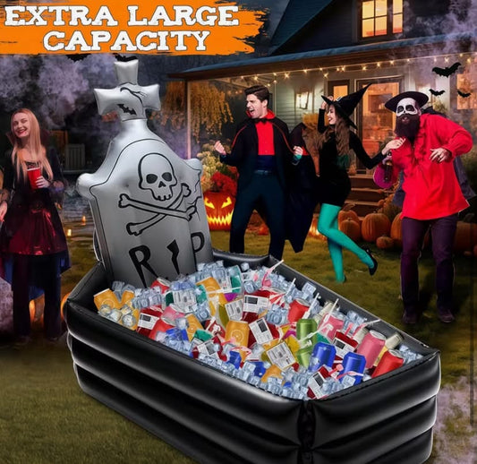 Essential Party Supplies! Inflatable Tombstone - PVC Party Supplies Essential for Game Nights and Adult