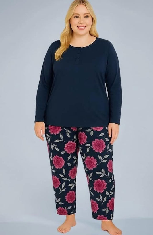 Plus Size Clothing for Women, Ladies Pyjamas Pjs Set Nightwear