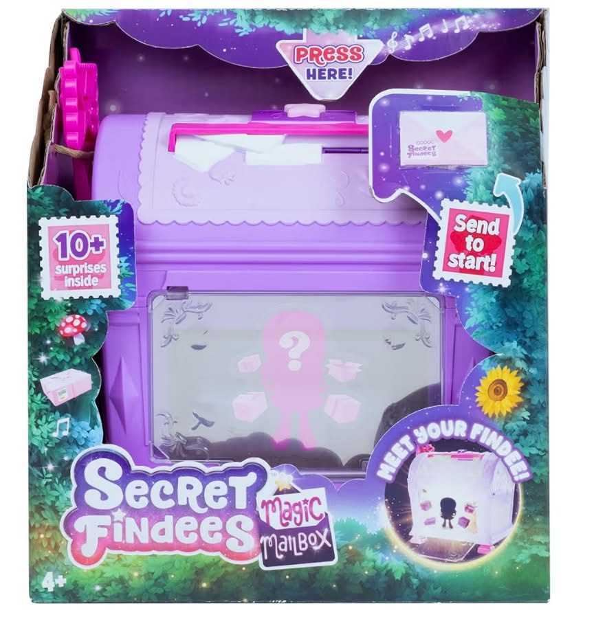 Magic Mailbox - Purple  Discover Your Doll  Includes 10+ Surprises Turns Into A Mini Playset With Lights And Sounds  For Girls Ages 4+