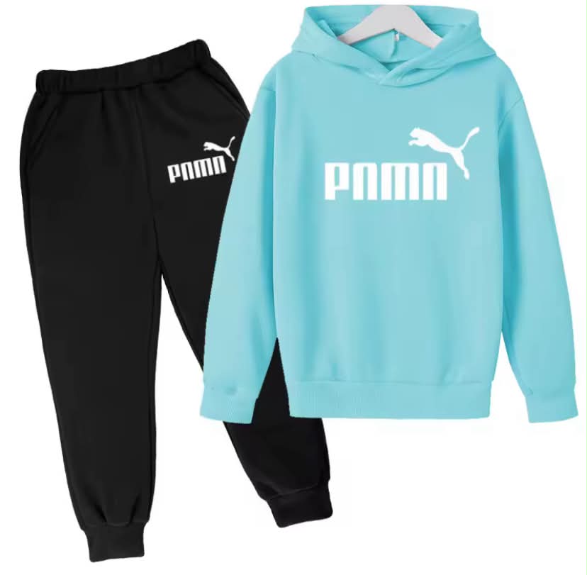 Children Hoodie Letters Sports Pullover