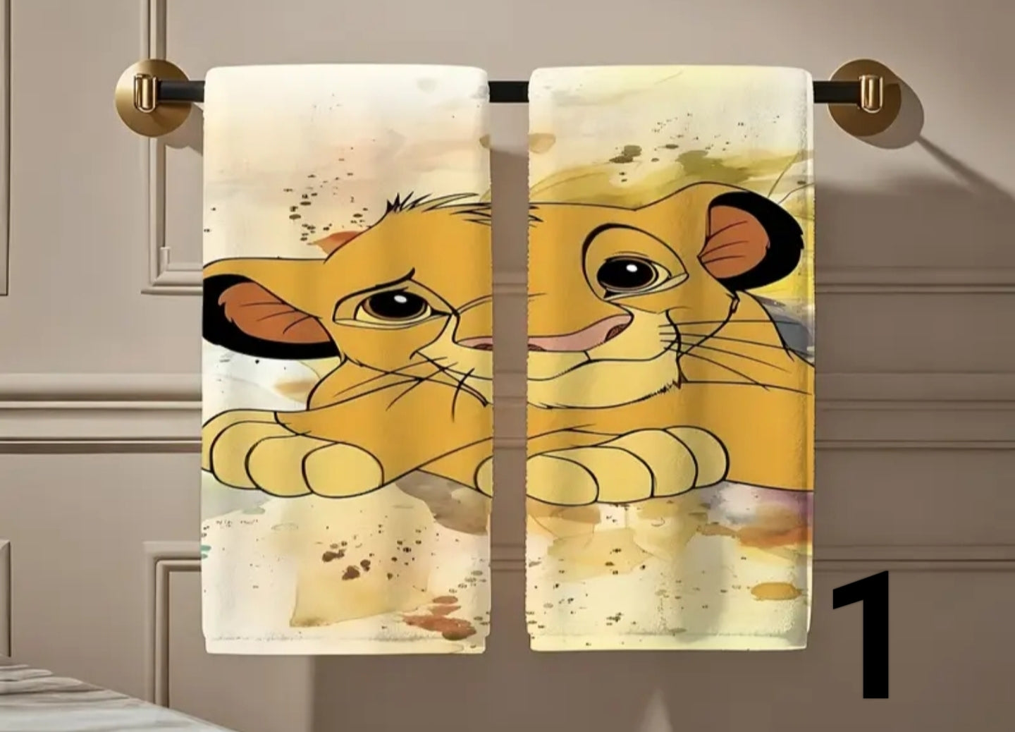 Disney hand towels