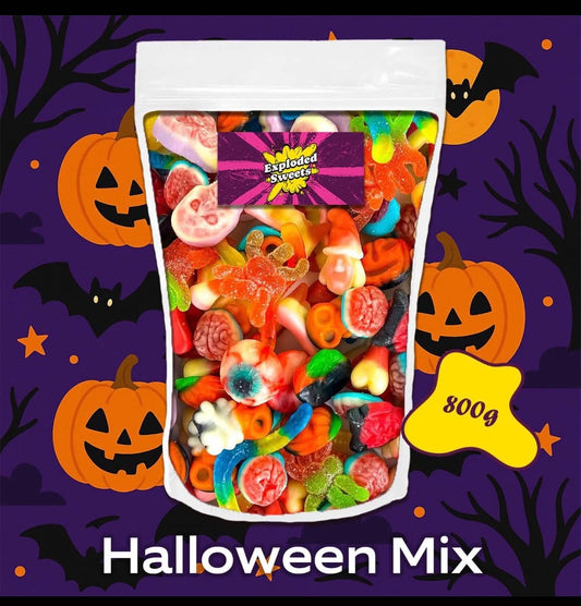 800g Bag of Halloween Mix  Exploded Sweets