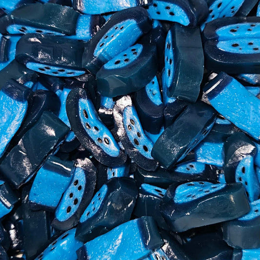 Blue Raspberry Peelable Slices Pick Mix Sweet Pouch Kingsway 1kg