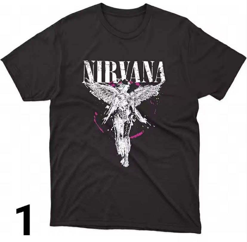 Pure Cotton Grayce Nirvana™In Utero Angel Splatter T-Shirt