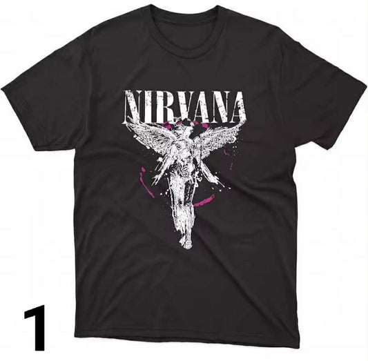 Pure Cotton Grayce Nirvana™In Utero Angel Splatter T-Shirt