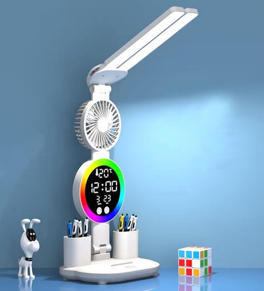 LED Desk Lamp - USB Rechargeable Study Desk Light