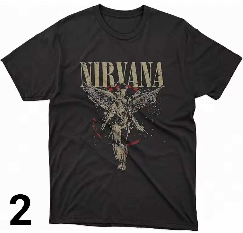 Pure Cotton Grayce Nirvana™In Utero Angel Splatter T-Shirt