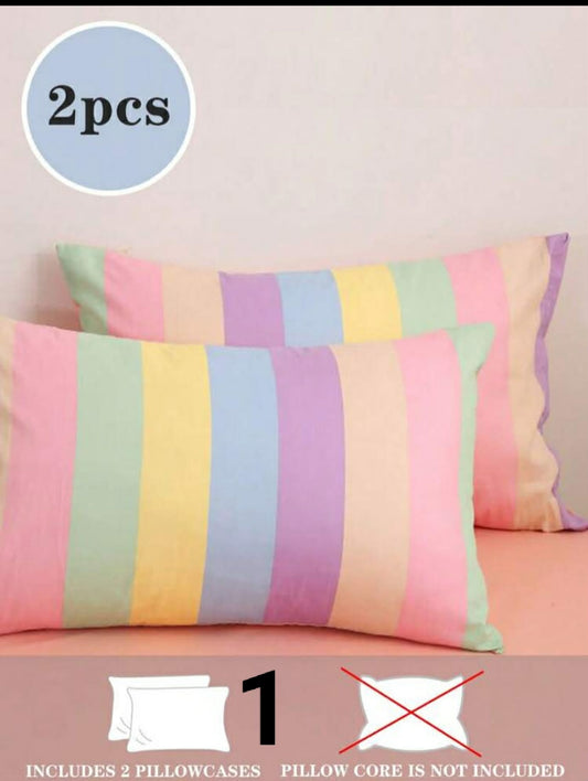 2 pcs Set, Fresh Green Floral Print, Super Soft, Cute Girl Pattern, Compact & Suitable For Spring/Summer Students, Bedding Set (Without Pillow Insert), Fits