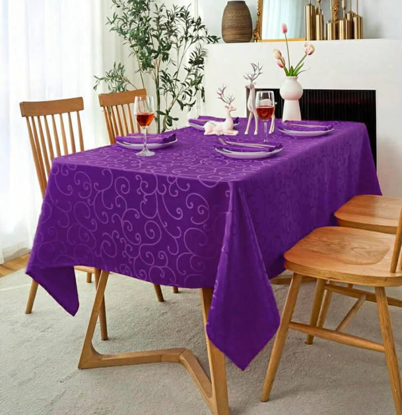 1 pc Satin Jacquard Floral Tablecloth, Luxurious Square Decorative Cloth For Home, Kitchen, Dining Table, Bedside Cabinet,