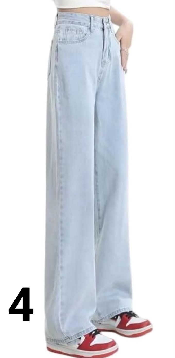 Women's Straight Leg Jeans for slim Fit Fashion