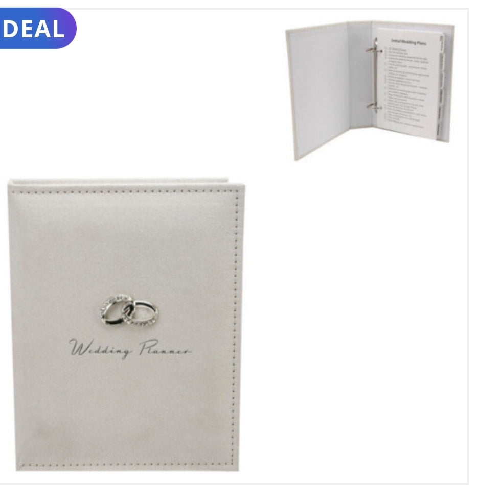 Amore Wedding Planner Cream Suede