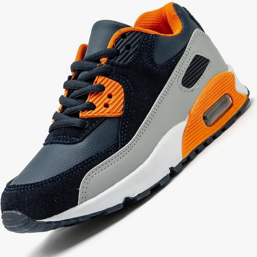 Boys Kids Trainers Girls Running Walking Shoes Sneakers Trainers Breathable Lightweight Athletic Sports Shoes for Little/Big Kids White