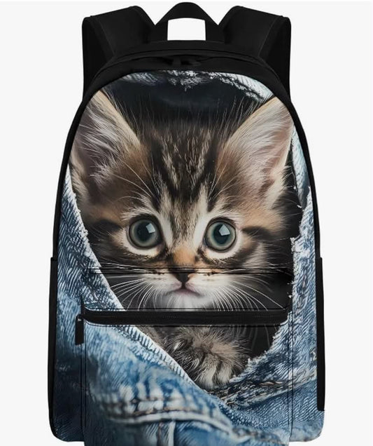 Girl School Backpack School Bag Lightweight Campus Senior Backpack for Middle Teenagers Girls and Boys Casual Daypack