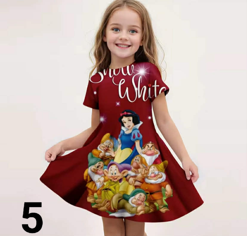 Disney Summer Hot Selling Snow White Short Sleeved